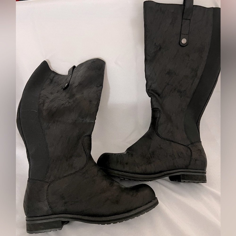 Lane Bryant Zoe Classic Riding Boot Wide Calf 8W
